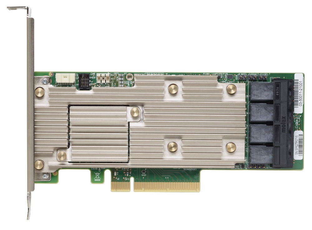 ThinkSystem RAID 930-16i 4GB Flash PCIe 12Gb Adapter