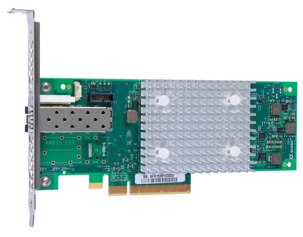ThinkSystem QLogic QLE2740 PCIe 32Gb 1-Port SFP+ Fibre Channel Adapter