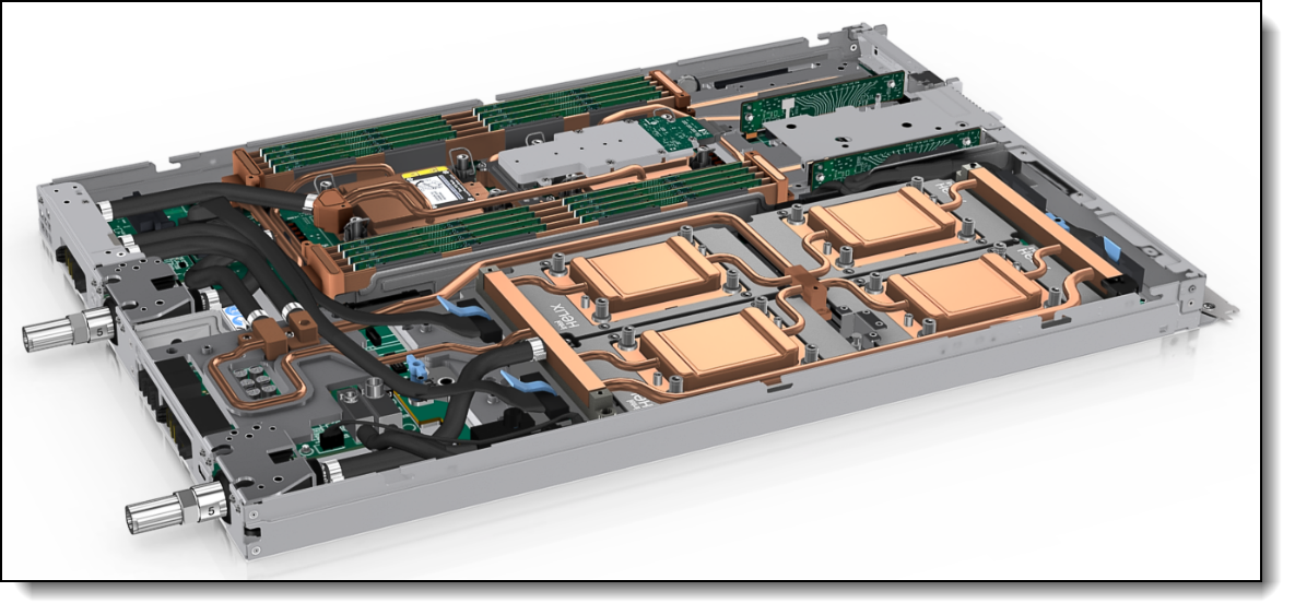 Intel Data Center GPU Max Series accelerators in the ThinkSystem SD650-I V3 server