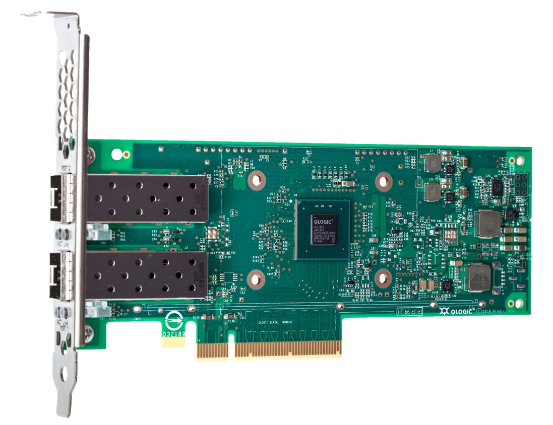 ThinkSystem QLogic QL41262 PCIe 25Gb 2-Port SFP28 Ethernet Adapter