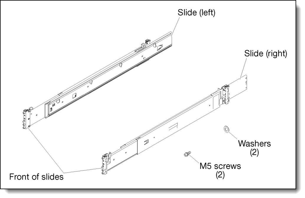 ThinkSystem SR670 Slide Rail