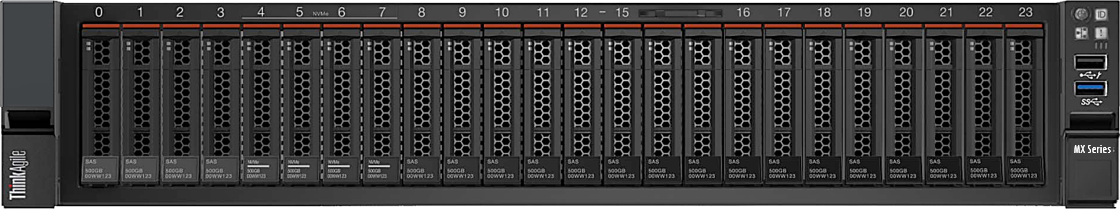 Lenovo ThinkAgile MX Certified Node for All Flash Storage