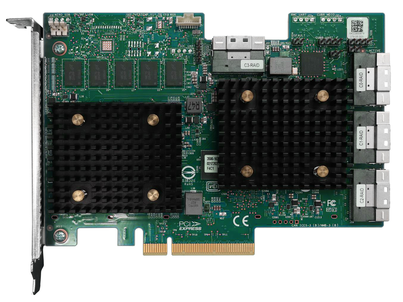 ThinkSystem RAID 940-32i 8GB Flash PCIe Gen4 12Gb Adapter