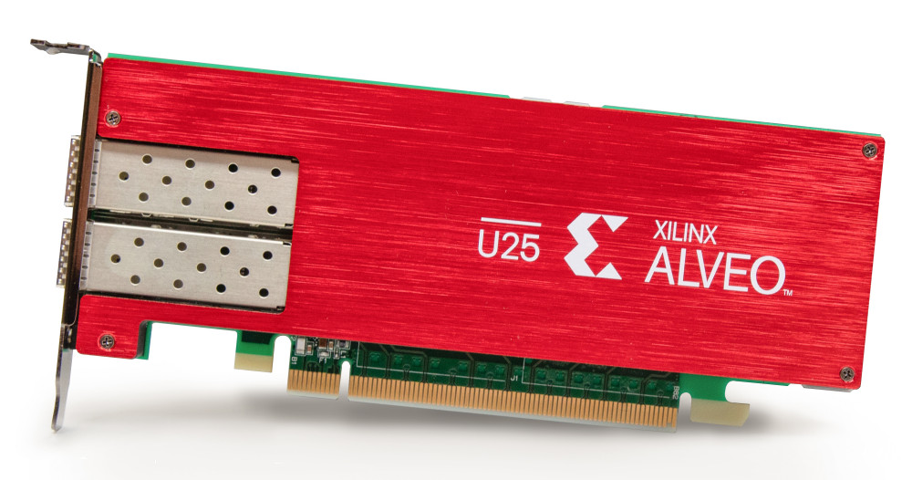 ThinkSystem Xilinx Alveo U25 25GbE SFP28 2-Port PCIe FPGA Adapter