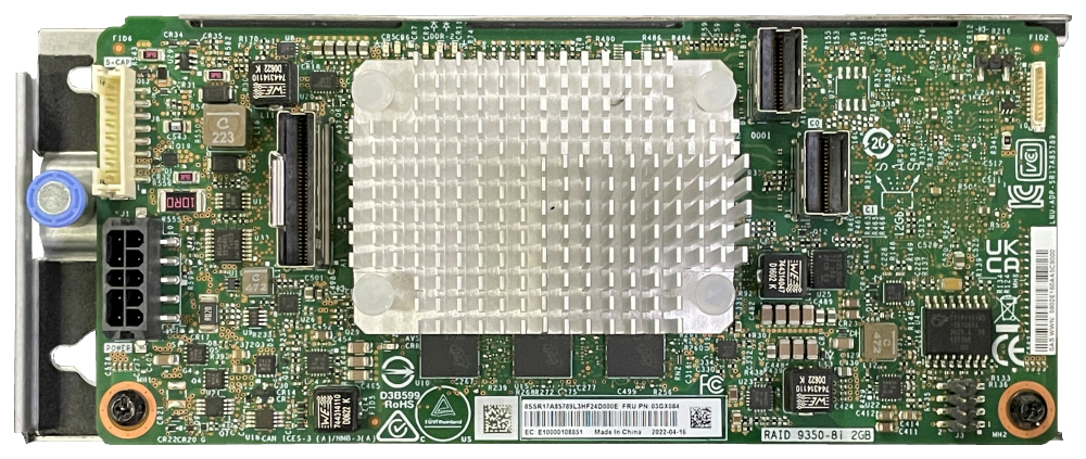 ThinkSystem RAID 9350-8i 2GB Flash PCIe 12Gb Internal Adapter