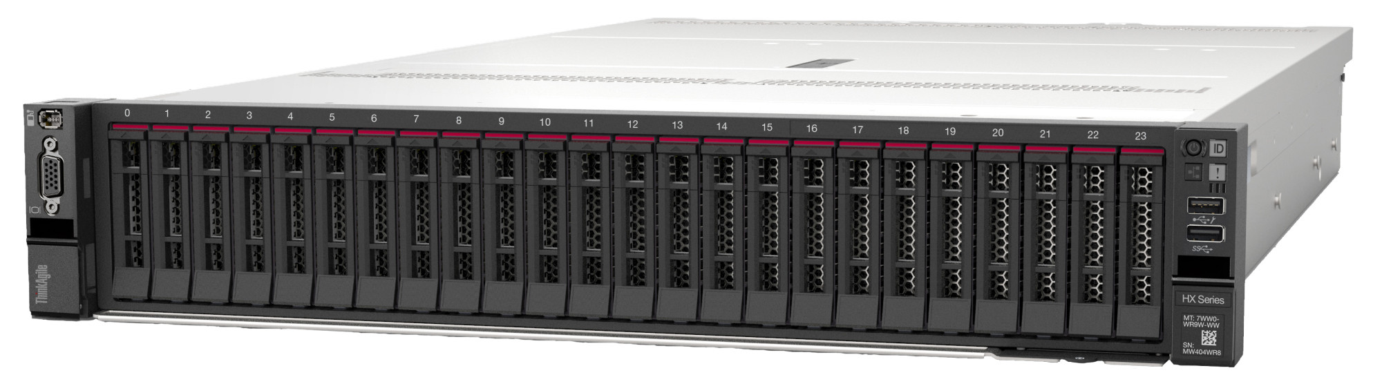 Lenovo ThinkAgile HX665 V3 Integrated Systems and Certified Nodes with 2.5-inch drive bays