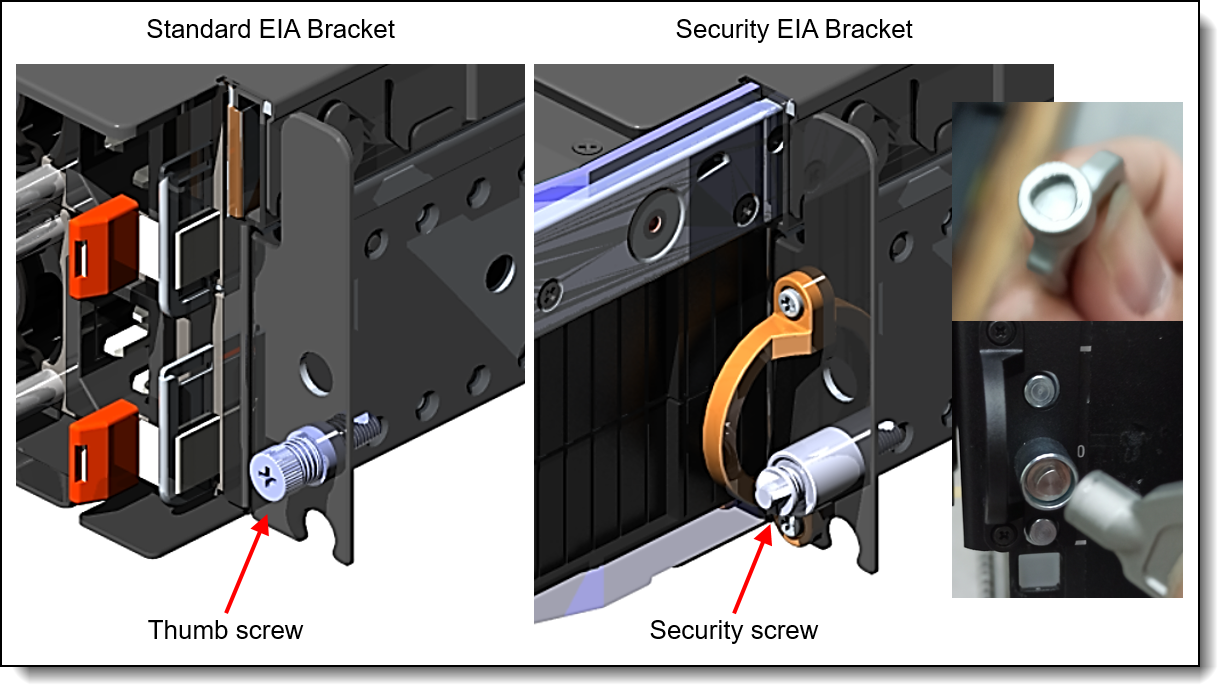 EIA brackets for the SE450