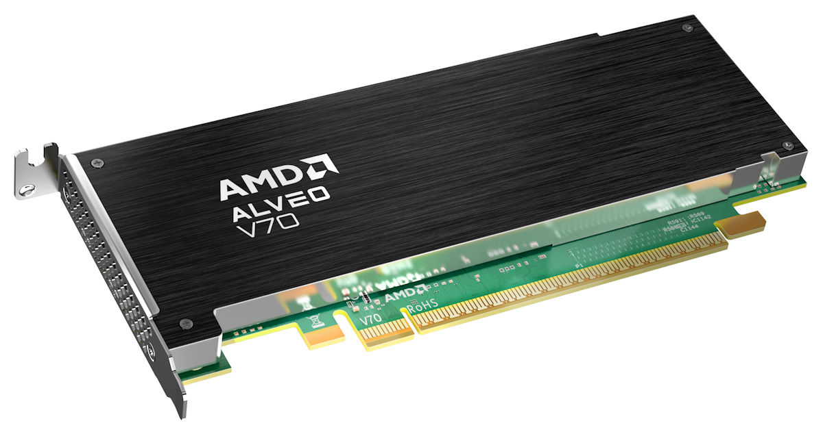 ThinkSystem AMD Alveo V70 Datacenter Accelerator Adapter