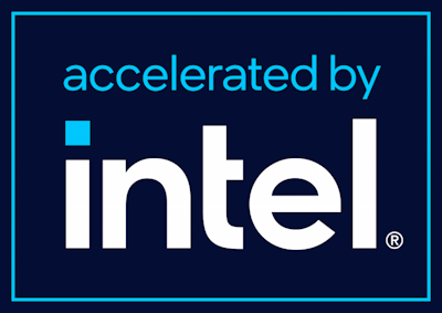 Accelerated by Intel