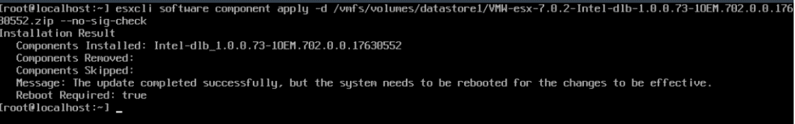 VMware DLB driver installation