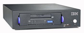 DDS generation 6 USB Tape Drive installed in the Half High Tabletop Tape Enclosure