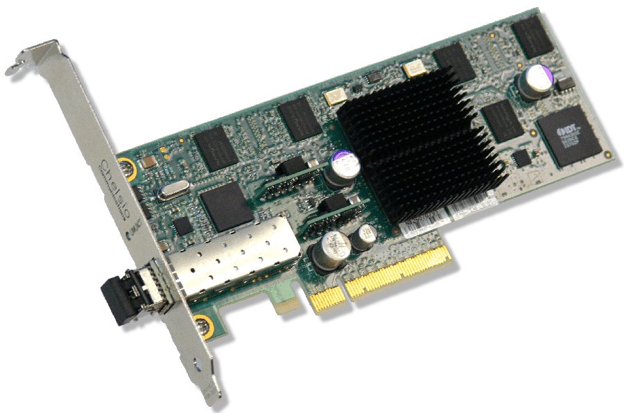Chelsio S310E Single-port 10GbE PCIe x8 Adapter (SFP+ connector), 46M1809