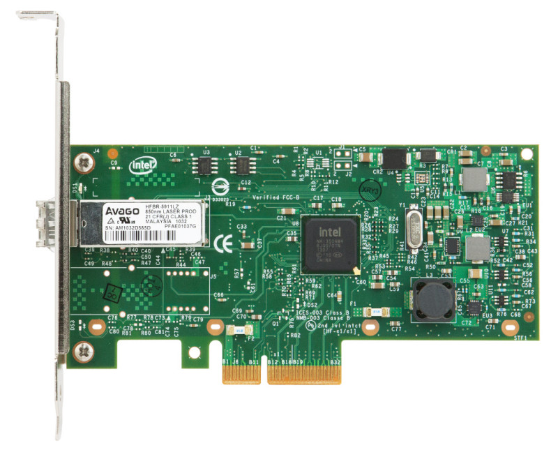 Lenovo ThinkSystem I350-F1 PCIe 1Gb 1-Port SFP Ethernet Adapter By Intel