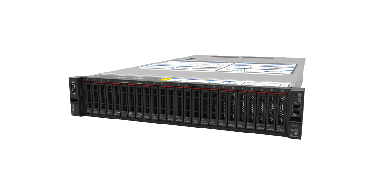 Lenovo ThinkSystem SR650 Server (Xeon SP Gen 1 / Gen 2) Product 