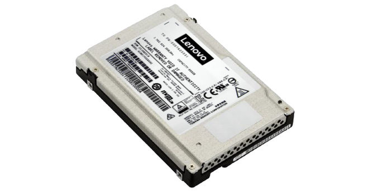 ThinkSystem Toshiba CM5-V Mainstream NVMe PCIe 3.0 x4 SSDs Product