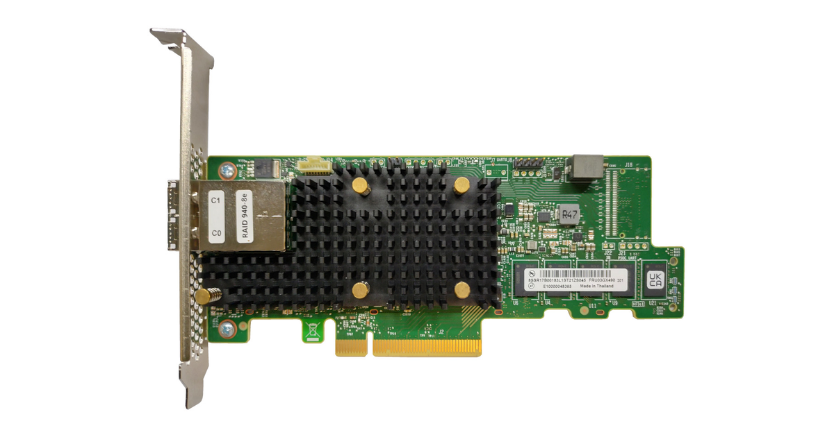 ThinkSystem RAID 940-8e PCIe Gen4 External RAID Adapter Product 
