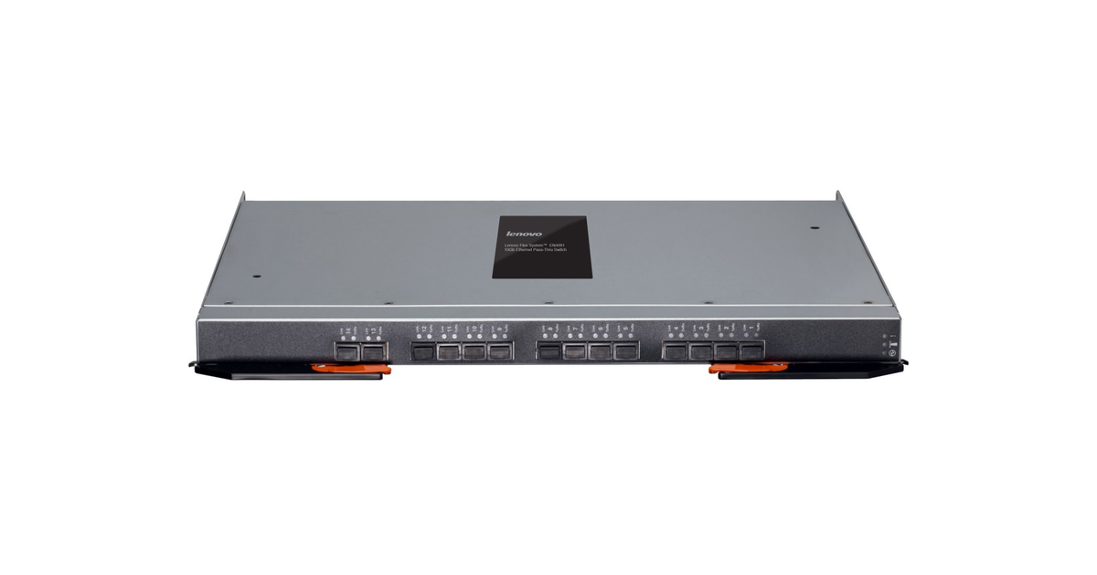 Lenovo Flex System EN4091 10Gb Ethernet Pass-thru Product Guide (withdrawn  product) > Lenovo Press