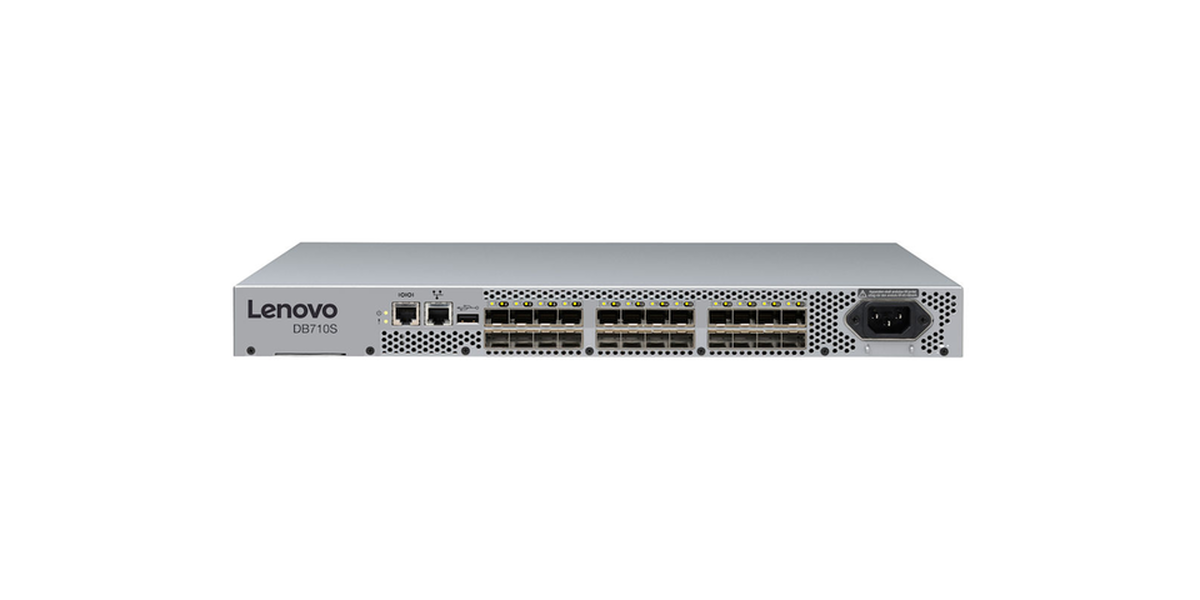 Lenovo - スーさん Lenovo ThinkSystem DB710S FC SAN Switch Product Guide
