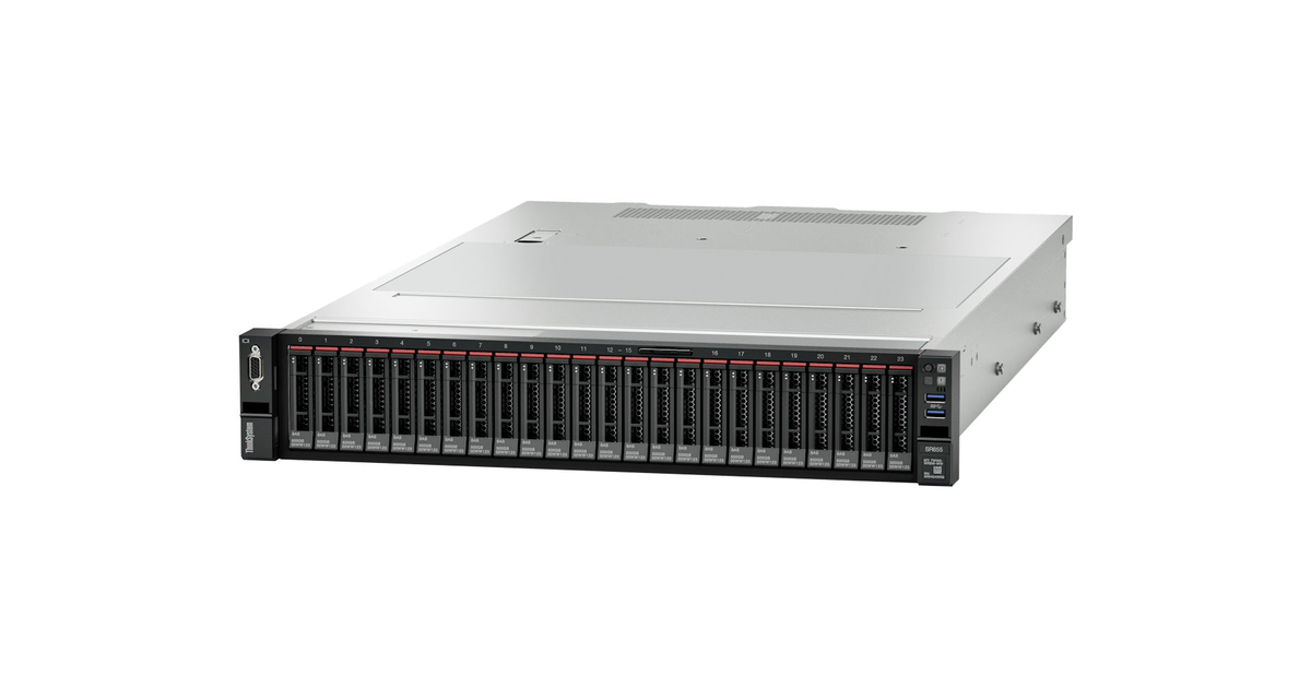 豊富な2023 IBM 7Z01A03GJP ThinkSystem SR655(HS 2.5)/ EPYC-7262(8