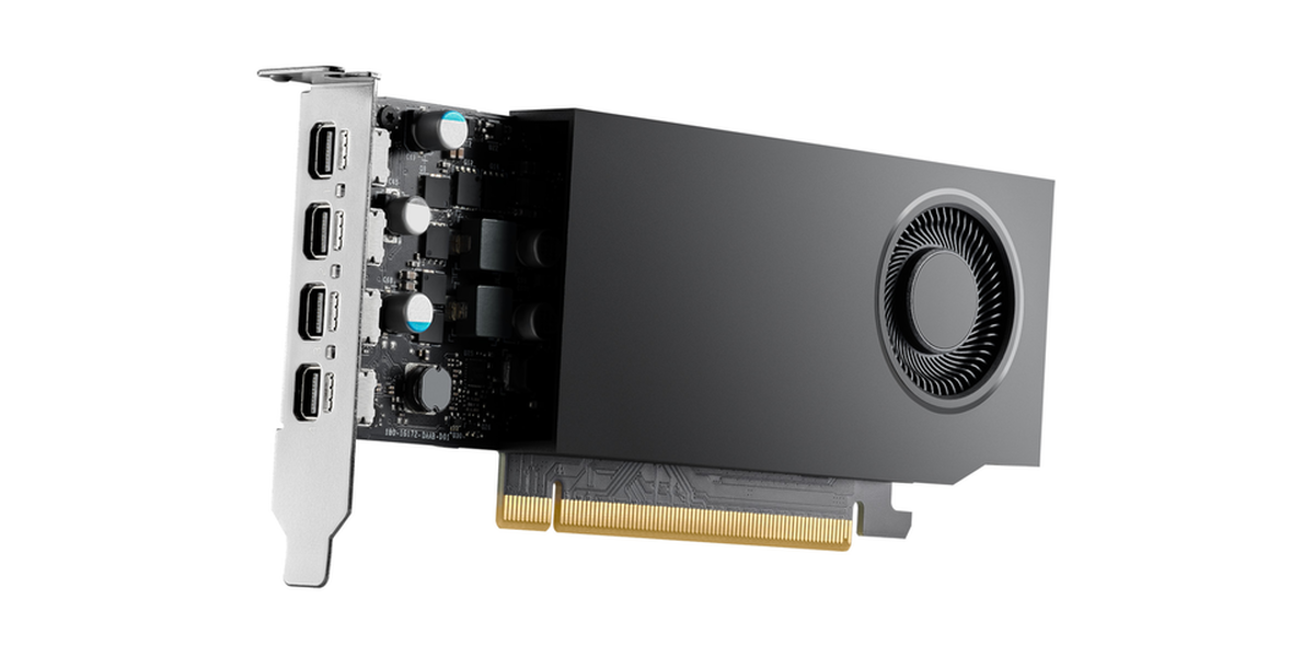 ThinkSystem NVIDIA RTX A1000 8GB PCIe Gen4 Active GPU