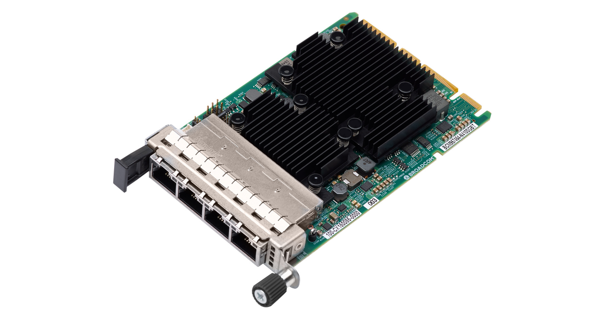 あめんぼページ ̄(=∵=) ̄ ThinkSystem Broadcom 57454 10GBASE-T Ethernet Adapters